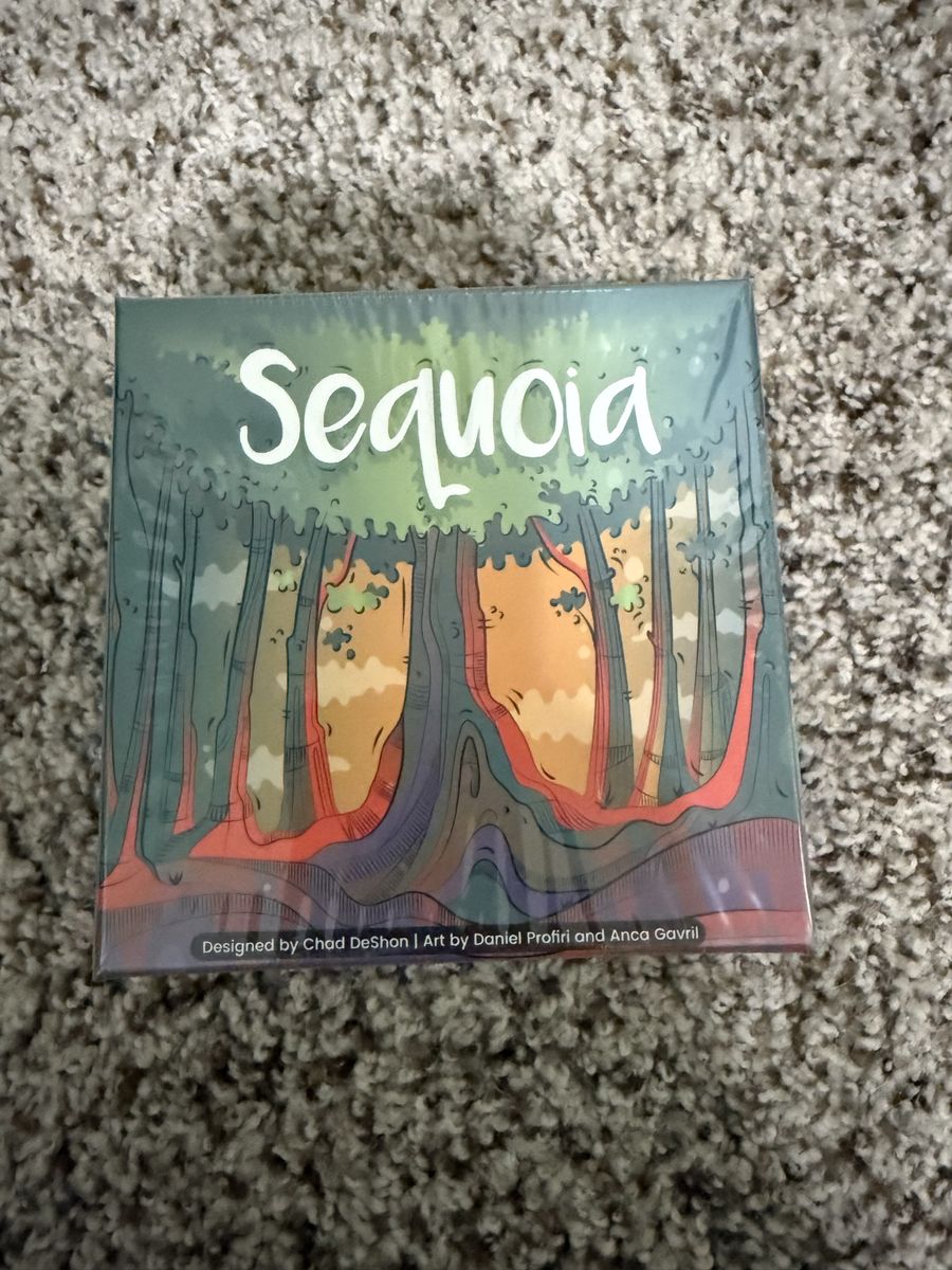 Sequoia Board Game by BoardGameTables.com - Grow the Tallest Trees, 2-5 Players, Ages 14+