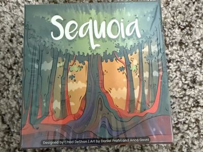 Sequoia Board Game by BoardGameTables.com - Grow the Tallest Trees, 2-5 Players, Ages 14+
