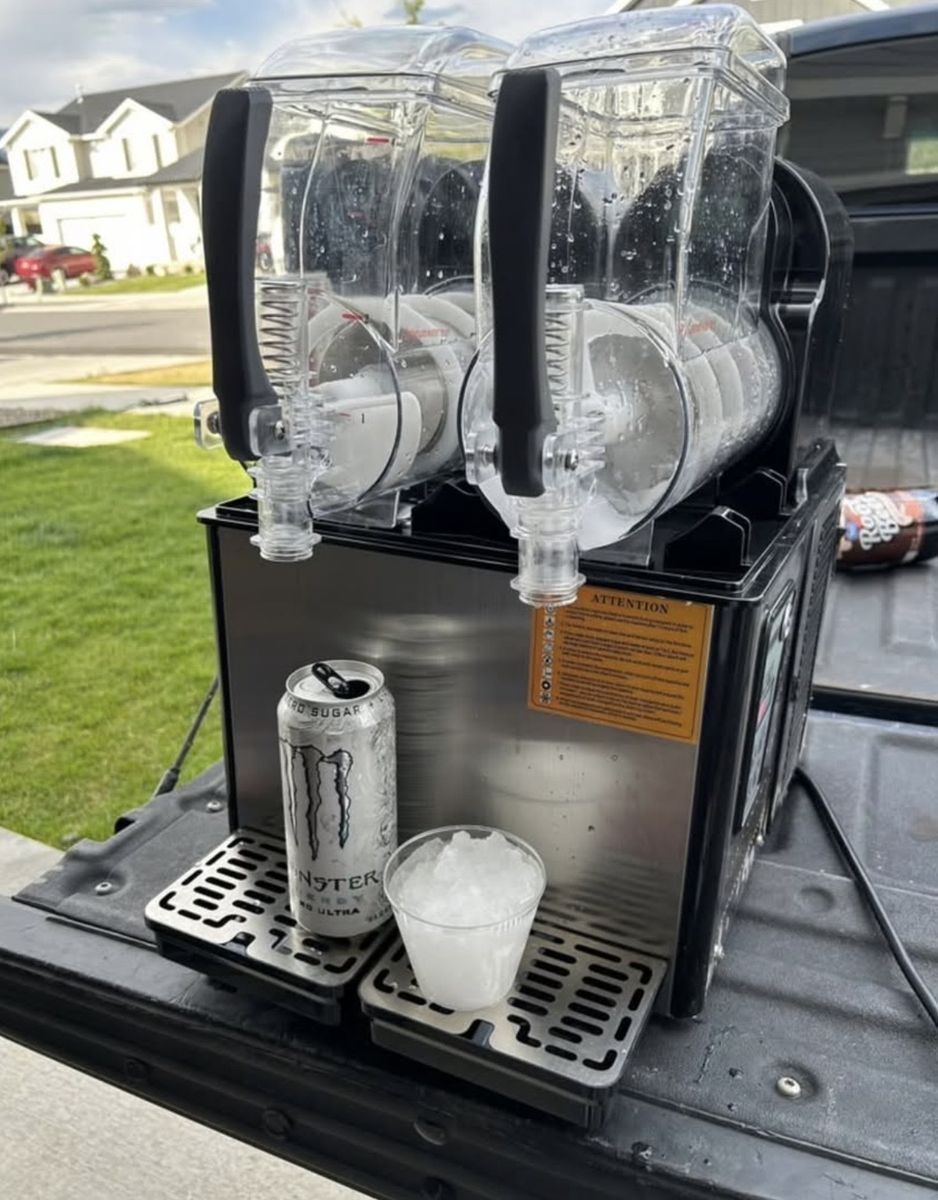 Double slushie machine rental