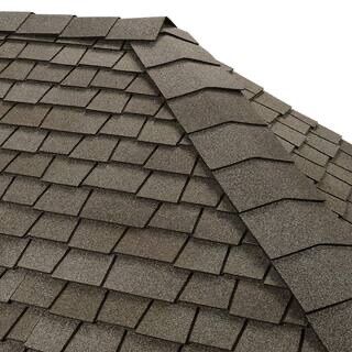 Seal-A-Ridge AS Charcoal Impact-Resistance shingle