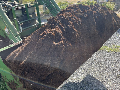 Composted mulch