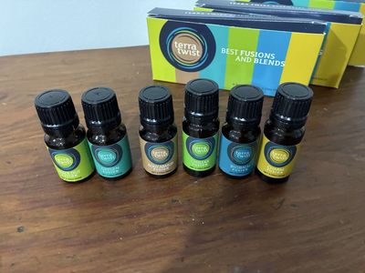 Terra Twist Essential Oils Best Fusions and Blends 10ml Bottles - $20 for all