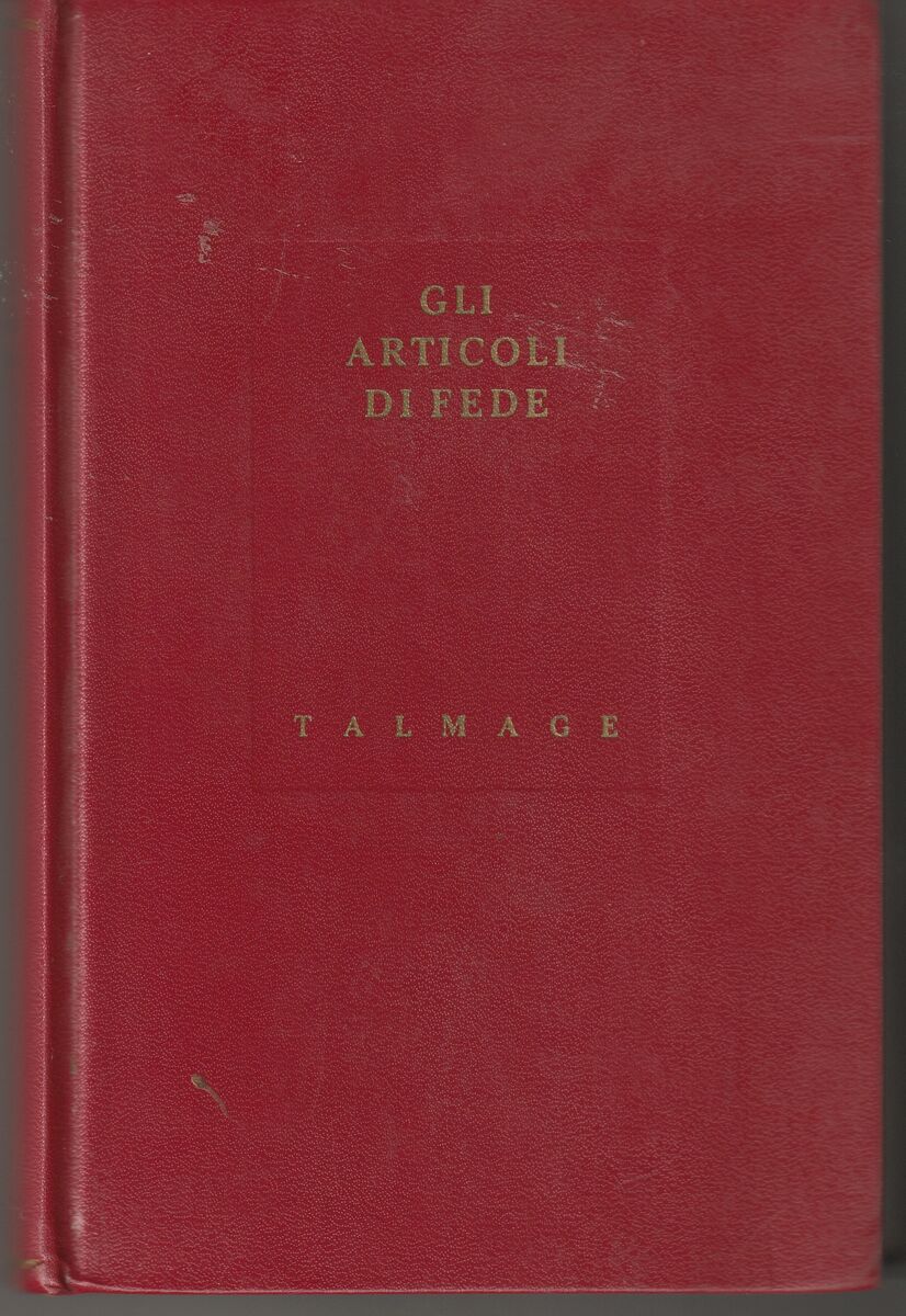 Articoli Di Fede Articles of Faith in Italian RARE 1974 ITALIAN EDITION
