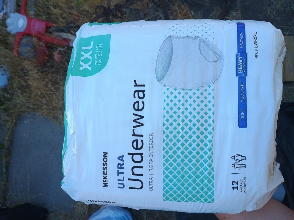 2xl unisex incontinence underwear/briefs