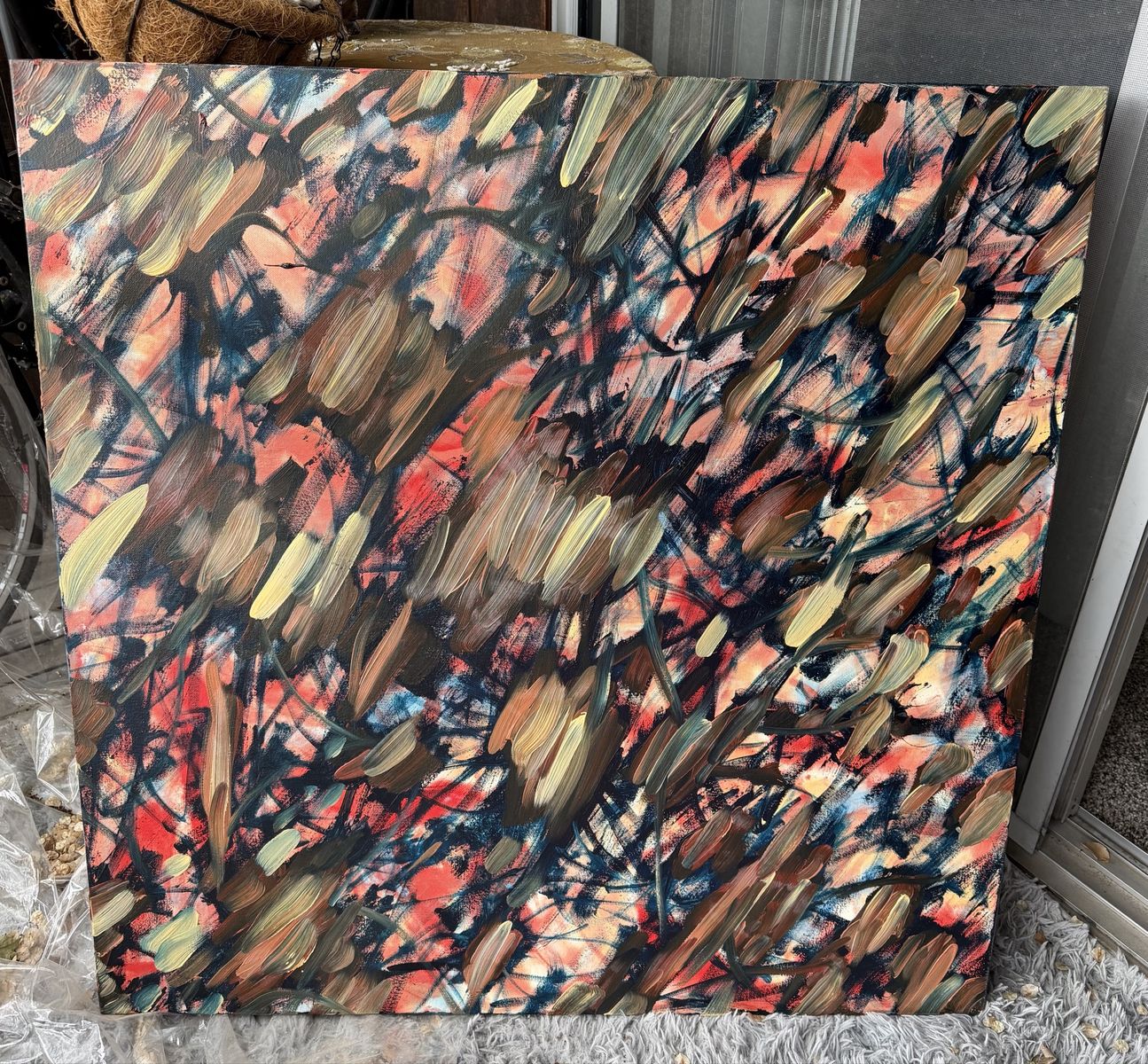 Abstract Painting by SLC Local Artist