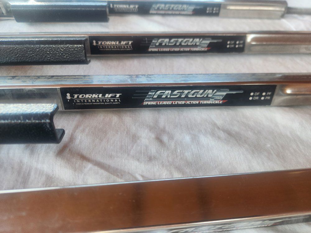 4 TorkLift FastGun Turnbuckles - Long Range (25" to 43")