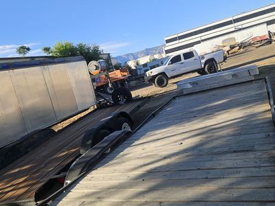 Nice dual axle trailer