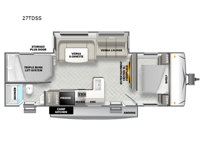 Used 2023 Forest River RV Salem 27TDSS