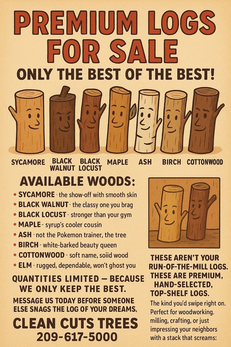 Premium Logs For Sale – Only the Best of the Best