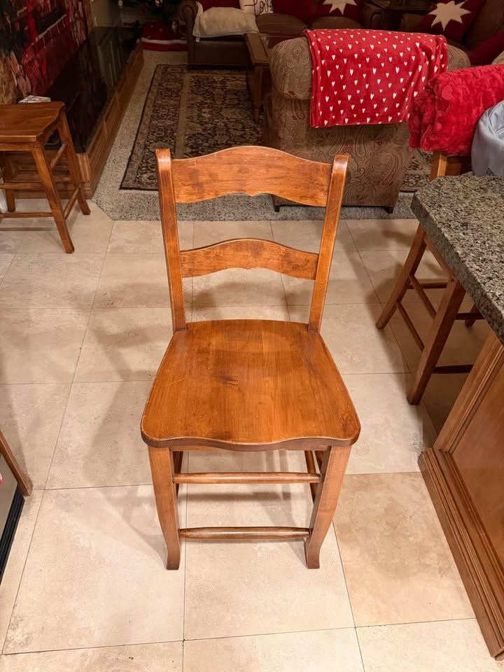 Solid Wood Barstools