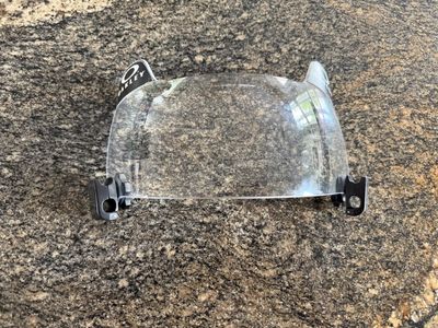 Oakley Football Helmet Visor | Clear | Adult | Fair Condition