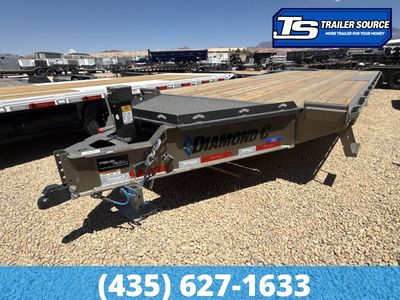 8.5x20 Diamond C DEC 207 Deckover Equipment Trailer - 15.5K GVWR -