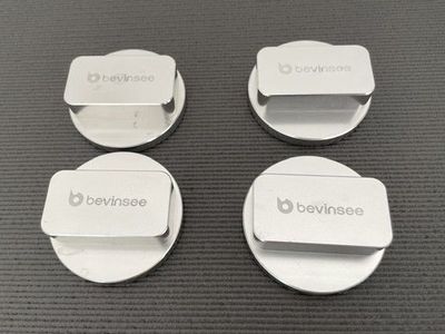 BMW / Mini Aluminum Jack Pads - Anodized Silver (Set of 4)