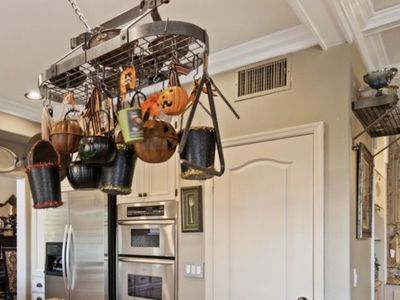 kitchen Pot Rack And Shelf