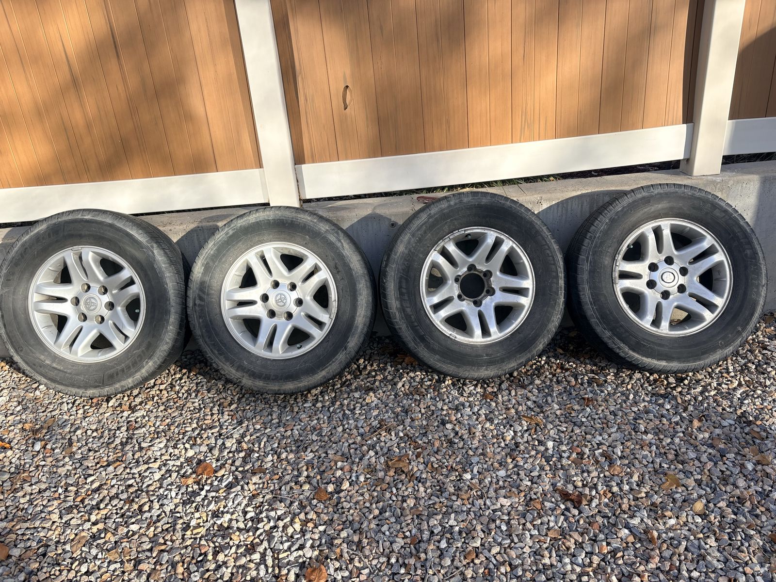17” Toyota rims