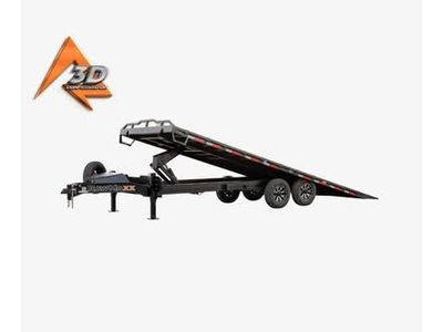 2025 RAWMAX Tilt Deck 24’ Transport Trailer with Remote Control