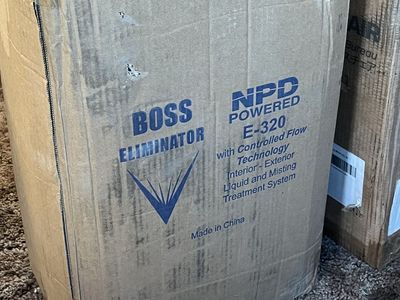Boss Eliminator E-320 NPD Powered Liquid & Misting Treatment System with Controlled Flow