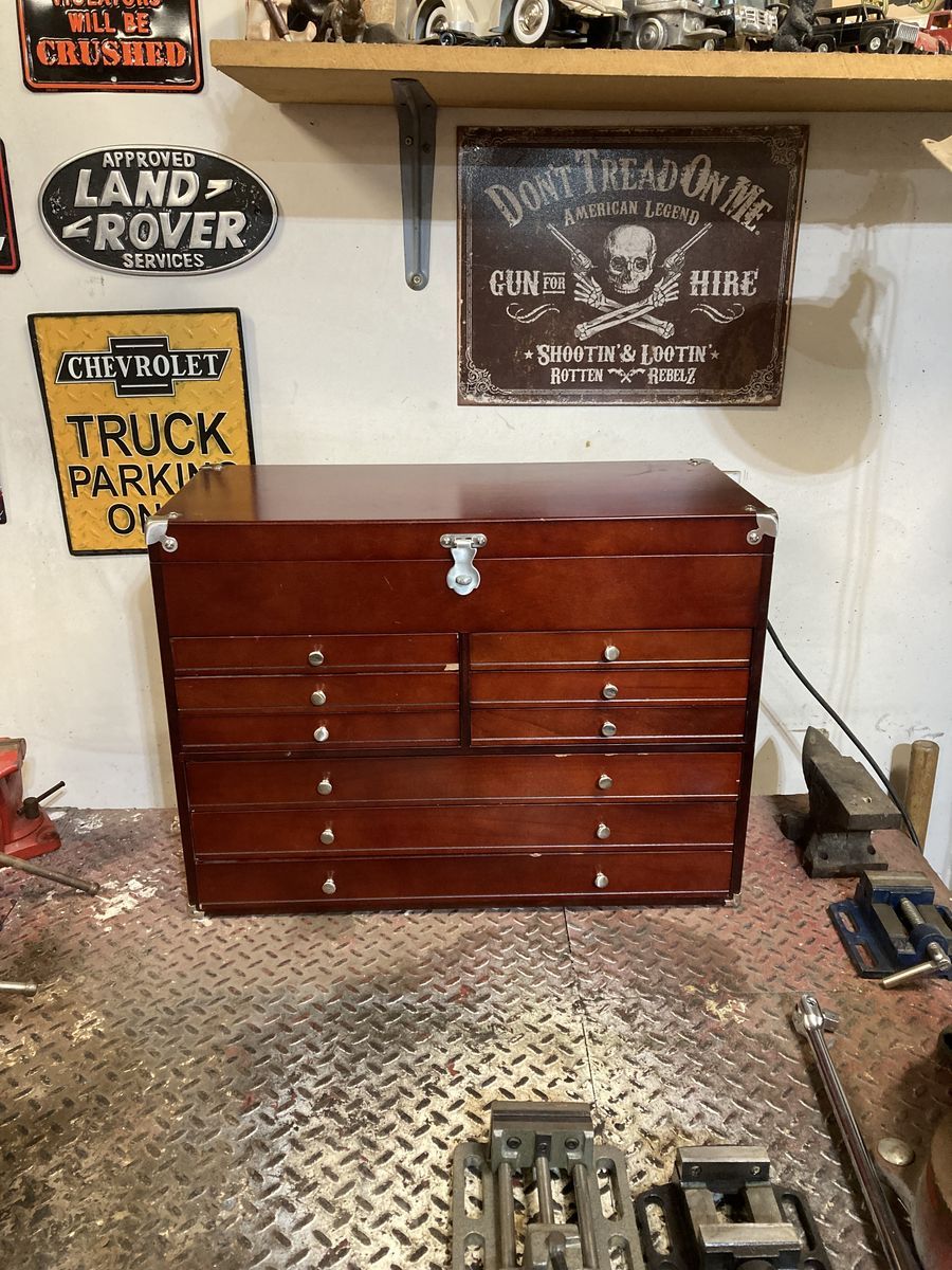 Wood hobby / machinist toolbox