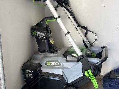 EGO POWER+ 21" Auger-Propelled 56V Electric Snow Blower – Includes 2 Batteries & Charger (New - used 3 times!)