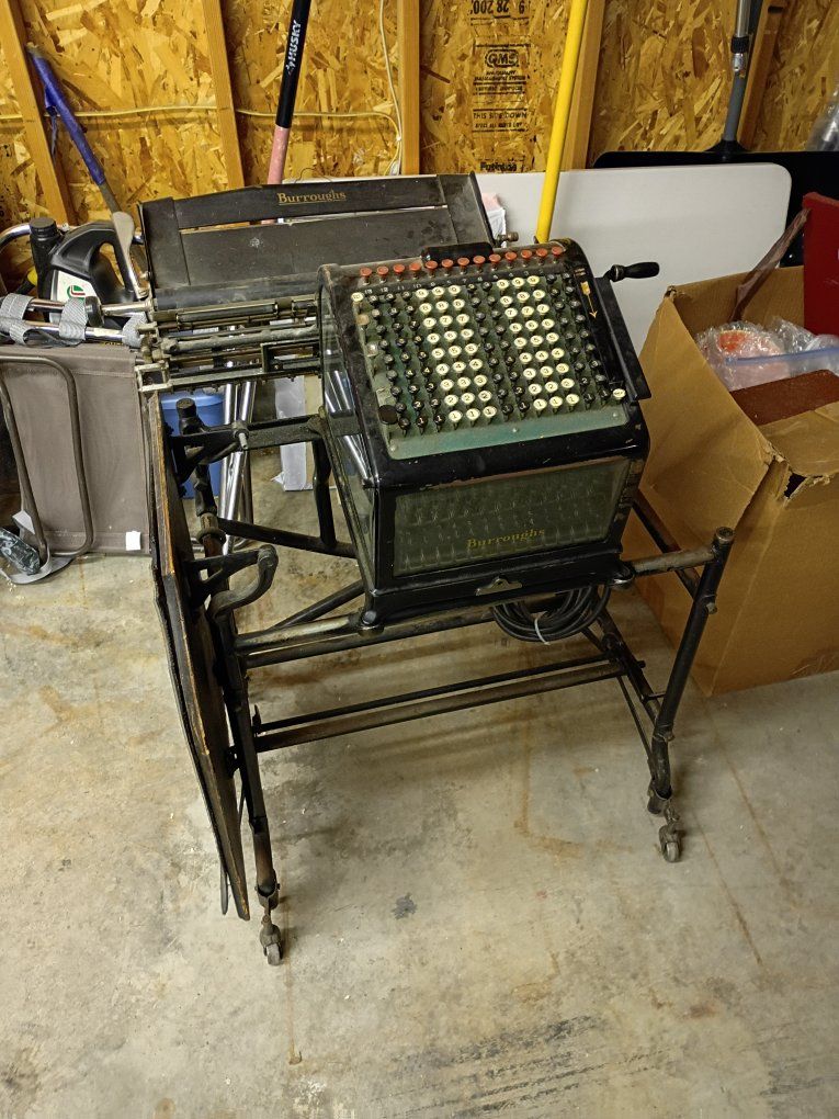 early century Adding machine