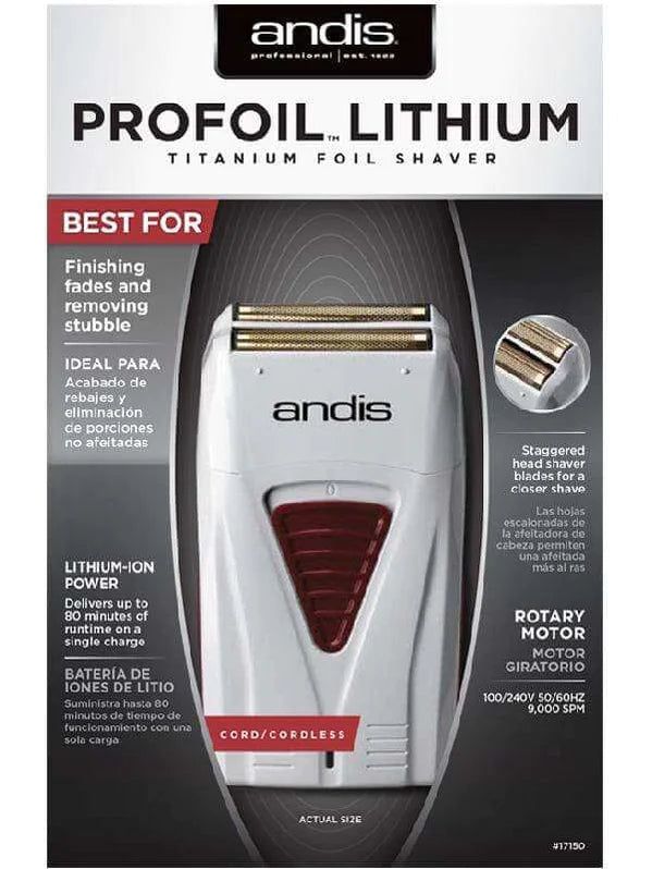 ANDIS ProFoil Lithium Titanium Foil Shaver