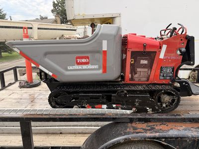 Toro Ultra Buggy BTX-2500 Tracked Power Buggy Concrete Dump Buggy