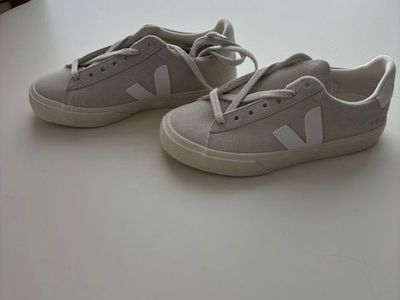 Veja's tan sued - new