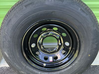 New 235-80r16 Tire And Wheel