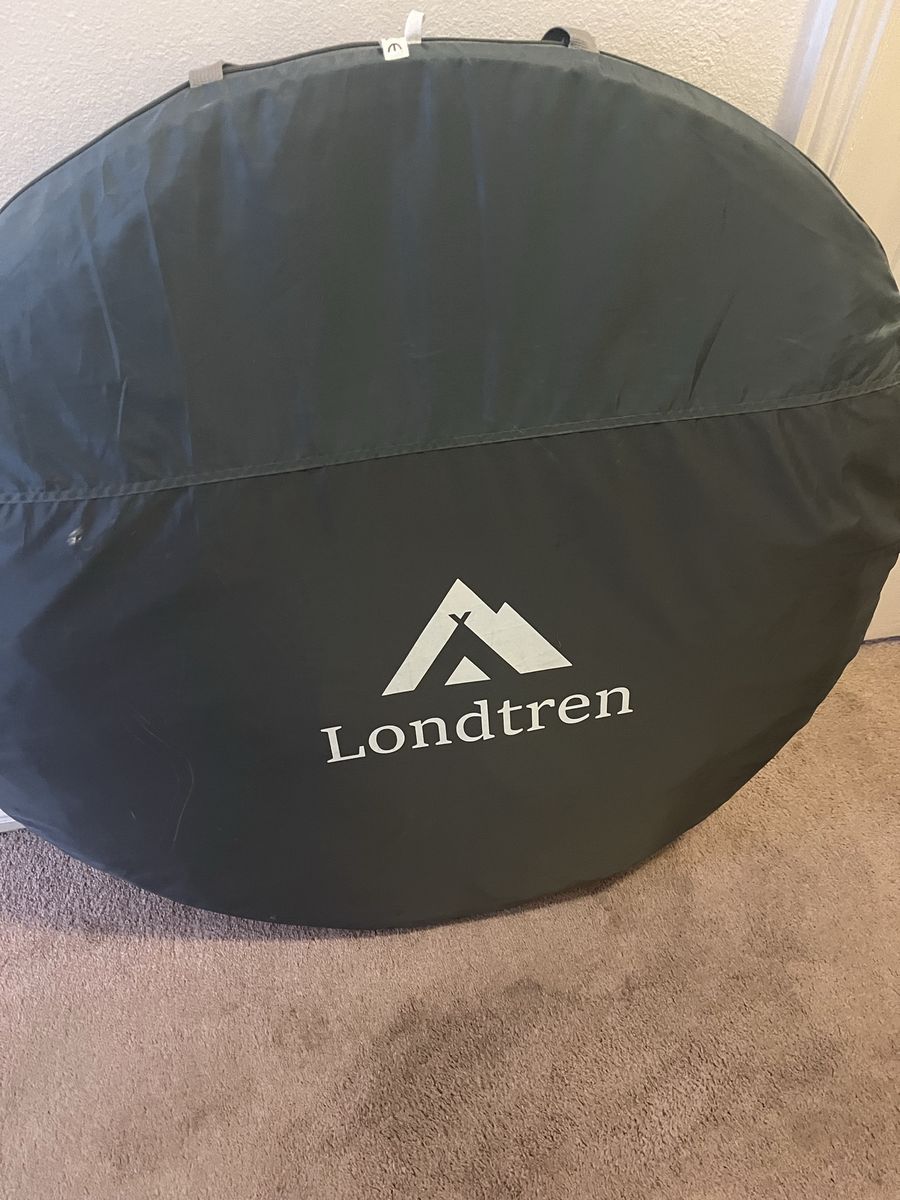 Londtren Pop Up Tent 4-6 Person, Automatic Instant Setup, Waterproof Camping Tent Green/Grey