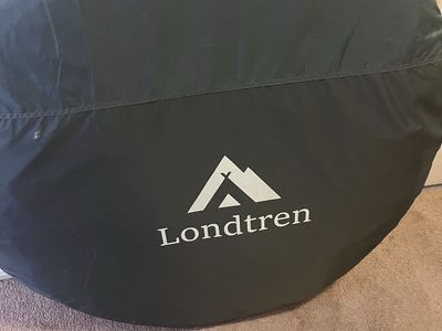 Londtren Pop Up Tent 4-6 Person, Automatic Instant Setup, Waterproof Camping Tent Green/Grey