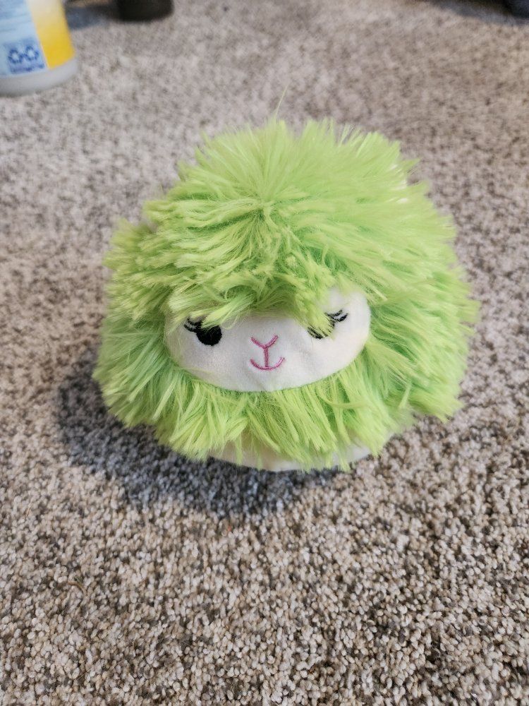 Original Squishmallows Cavaleri the Llama Green Plush Toy