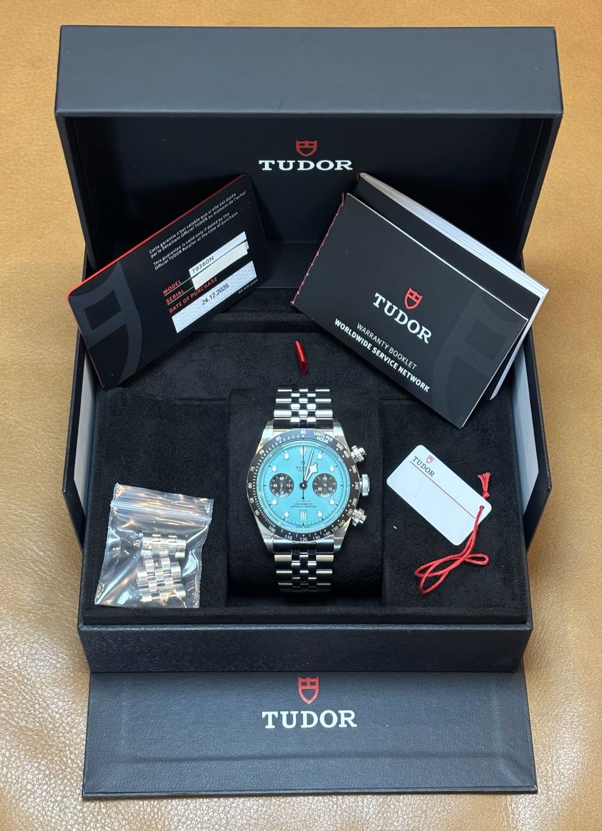 Tudor Black Bay Chrono “Flamingo” Turquoise 41mm