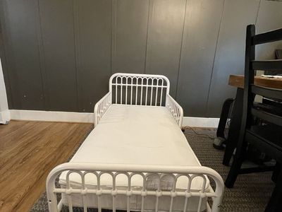 Toddler bed and mattress