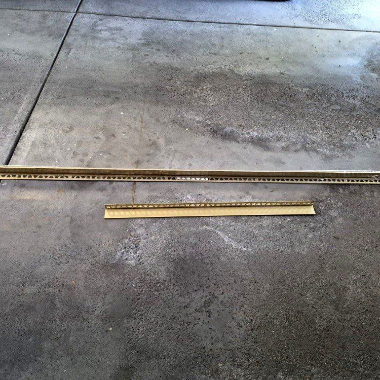 RONDEC- Tile Edging Profile 5/16" x 2-1/4" x 8' 2.5"