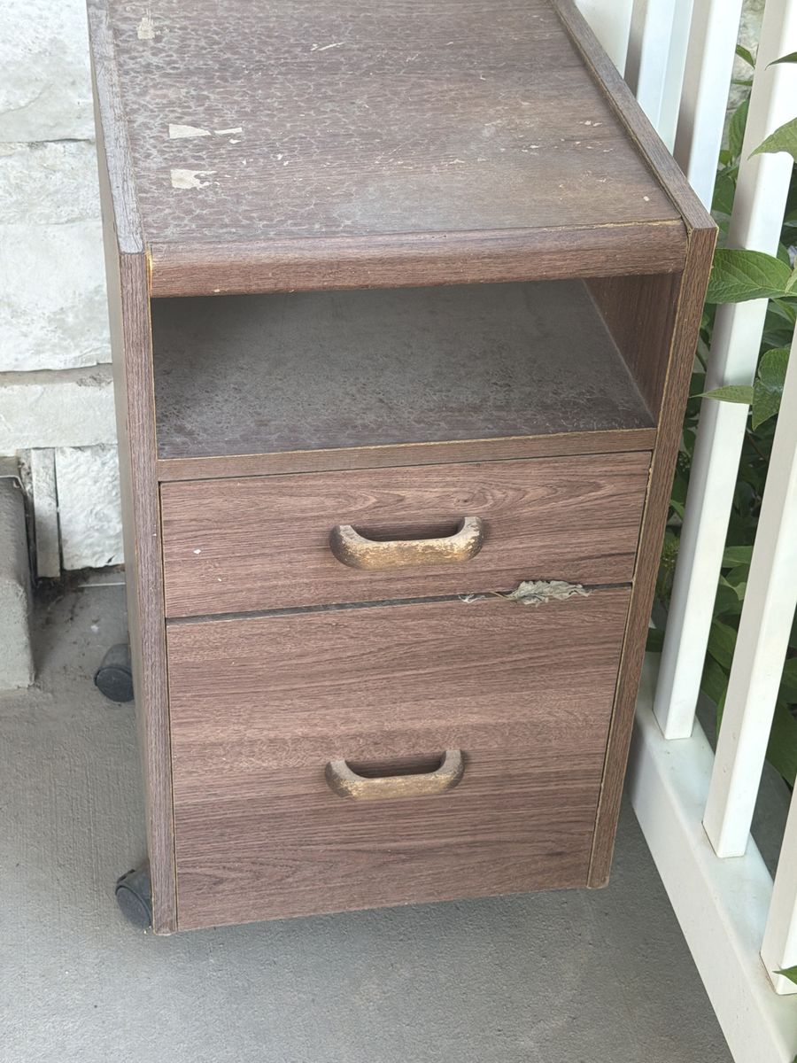 Wood cabinet