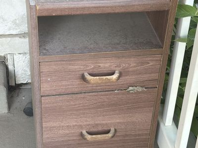 Wood cabinet