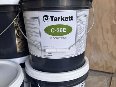 Tarkett C-36E Floor Primer - 4 Gallon Buckets - Low VOC, Non-Flammable (6 available)