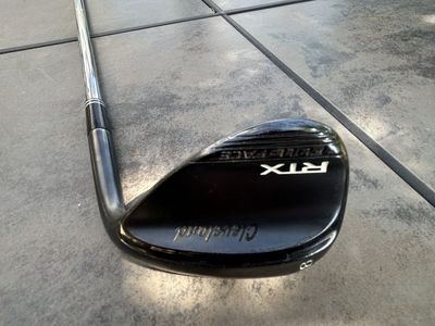 Cleveland RTX Full Face Zipcore Black Satin Wedge 58°-9 Dynamic Gold 588687 Good