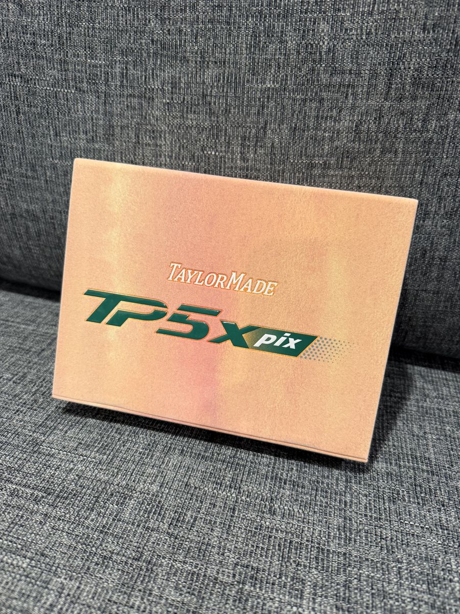 Taylormade TP5x pix 2024 Season Opener Golf Balls 1 Dozen Peach Masters