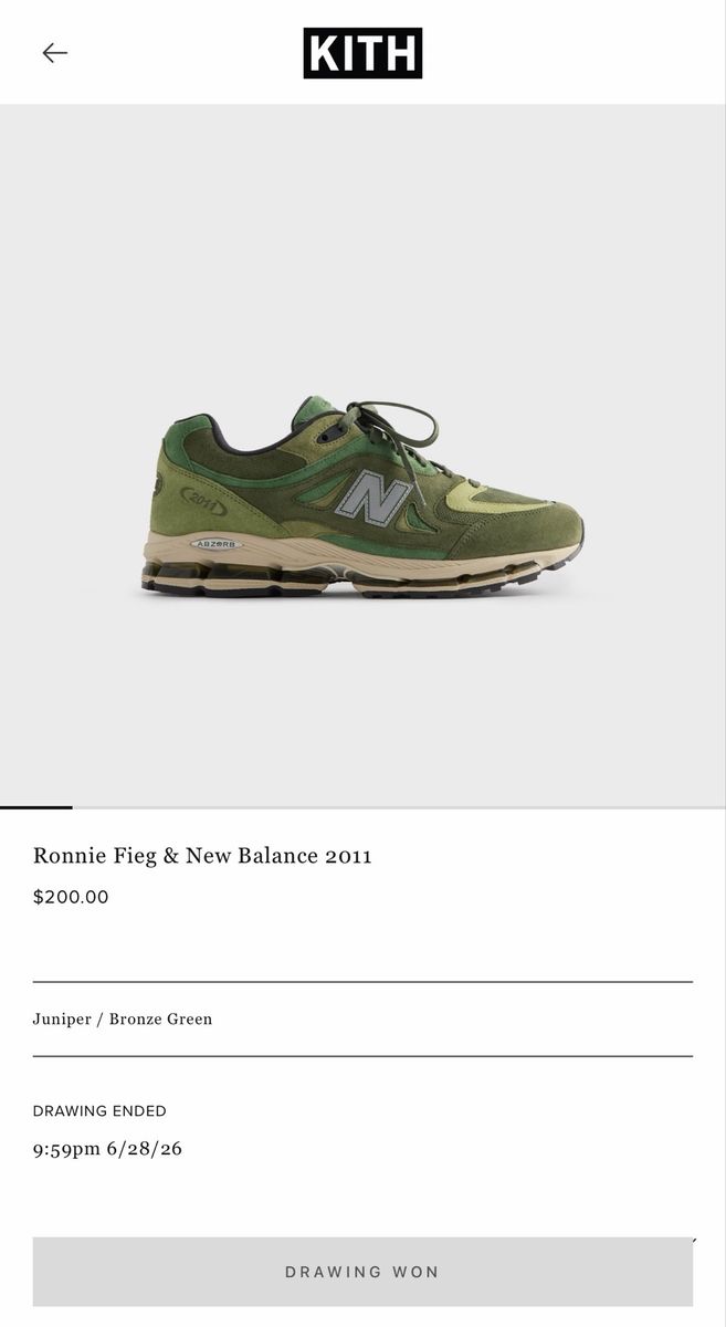 Kith & New Balance 2011 15th anniversary