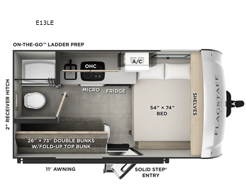 2026 Forest River RV Flagstaff E-Pro E13LE