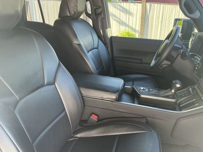 GX 550 custom seat covers and rear cargo mat