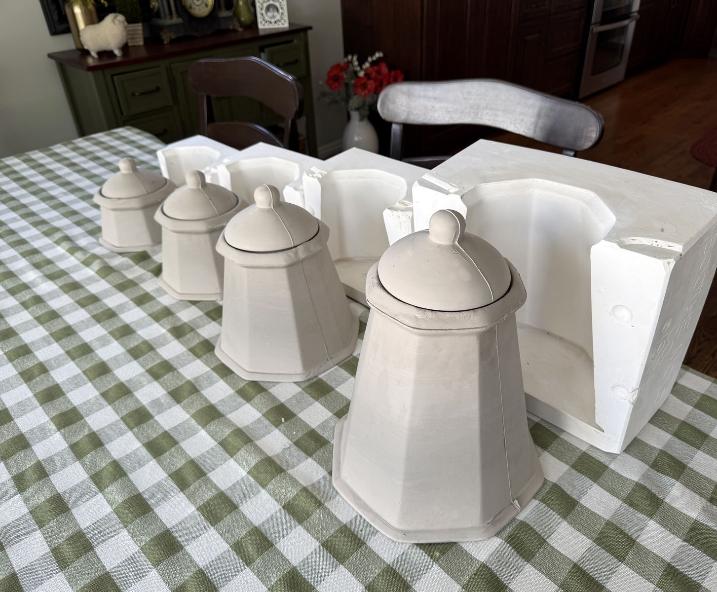 Ceramic Slip-Casting Molds - Canister Set