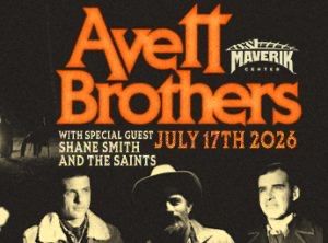 The Avett Brothers with Shane Smith & The Saints Concert Ticket - July 17th, 2026 at Maverik Center