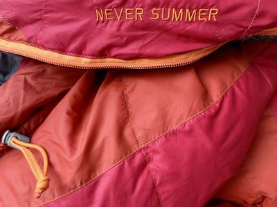 Marmot Never Summer 650 Fill Down Water-Resistant Sleeping Bag