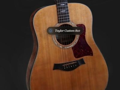 Taylor 810 Custom Acoustic Guitar