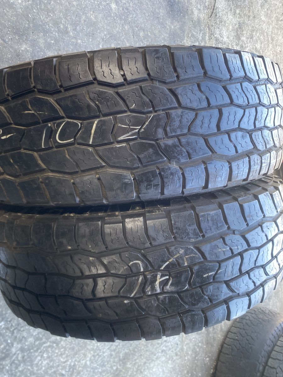 2 TIRES COOPER LT265-70-18 DISCOVERER AT3 LOAD R E