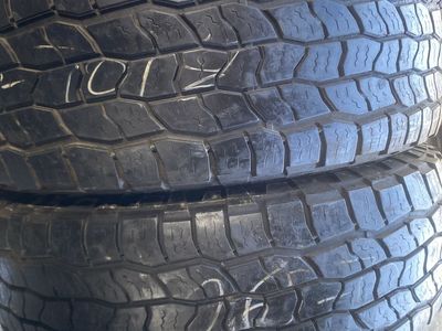 2 TIRES COOPER LT265-70-18 DISCOVERER AT3 LOAD R E