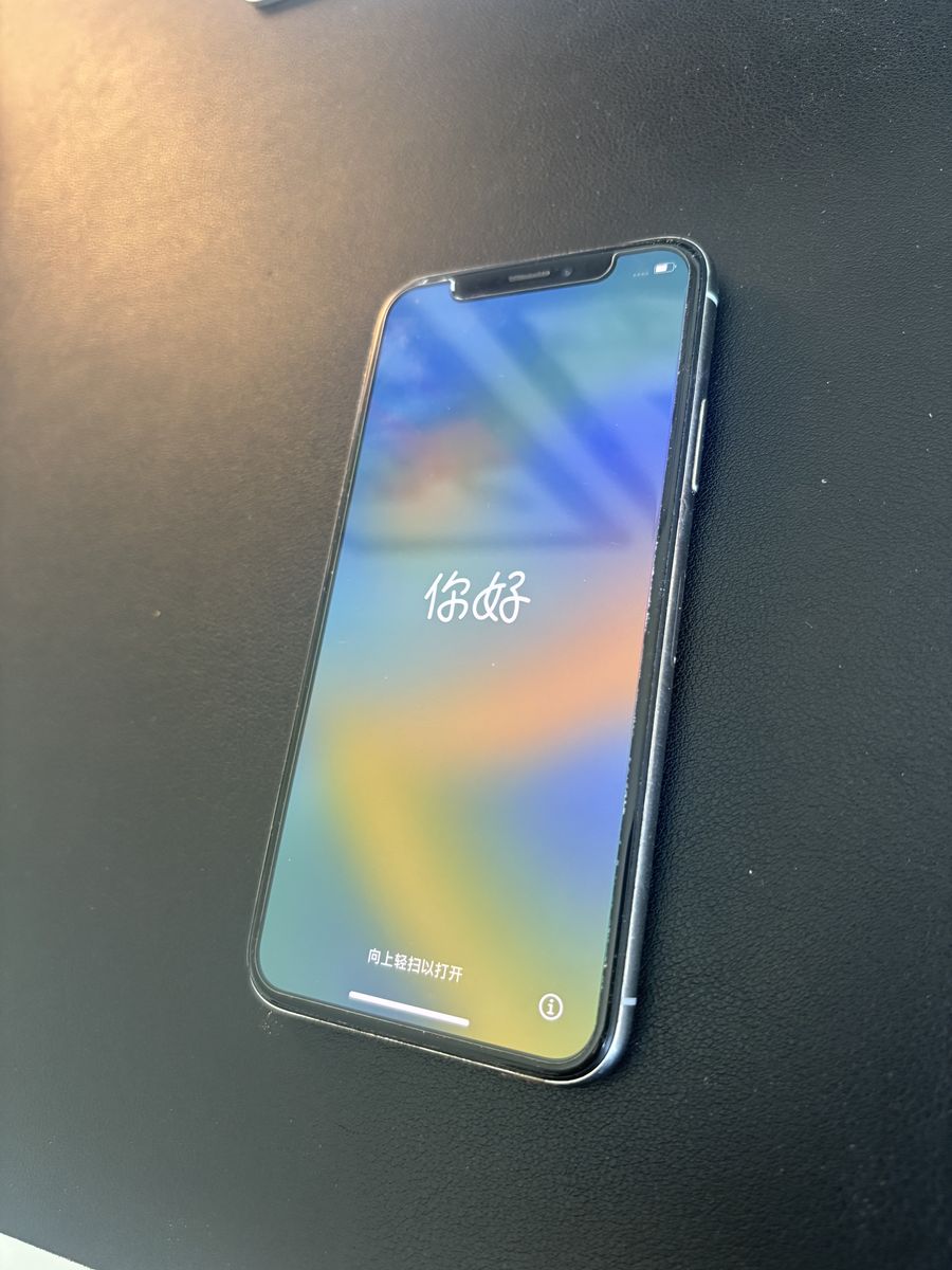 White iPhone X 256 GB