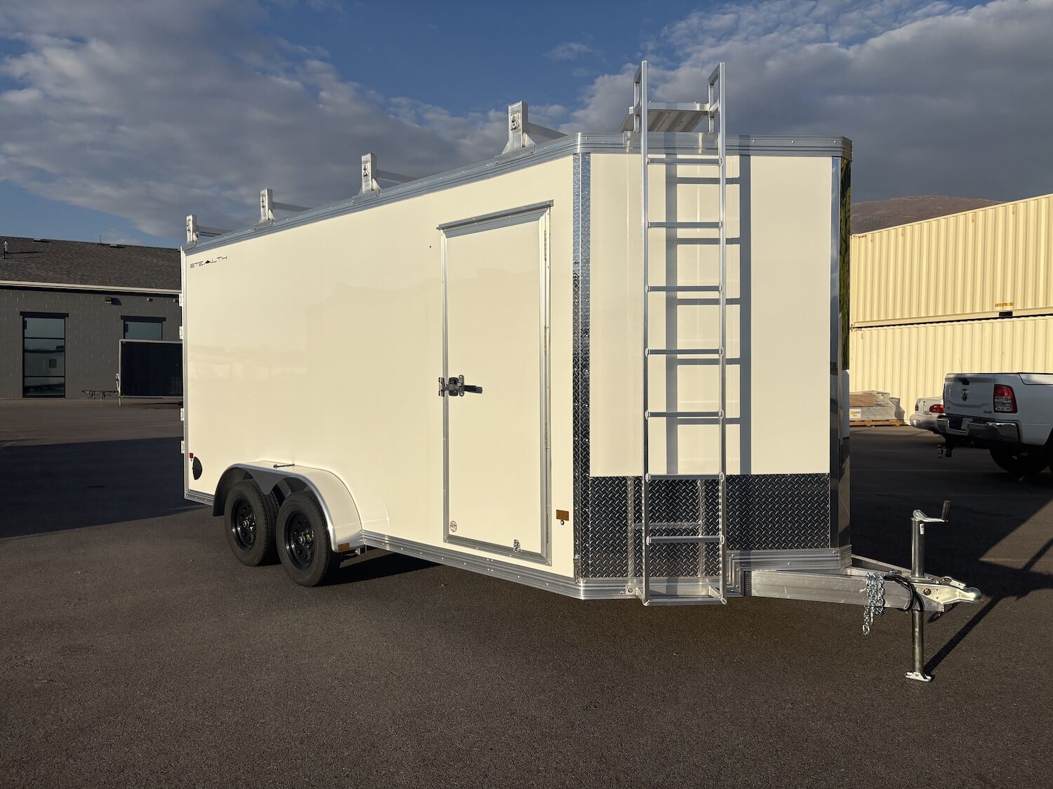 2026 Alcom Stealth 7x16 Ultimate Contractor Trailer